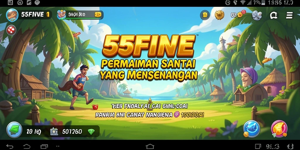 Screenshot gameplay 55FIVE yang menampilkan keseruan bermain Casual.