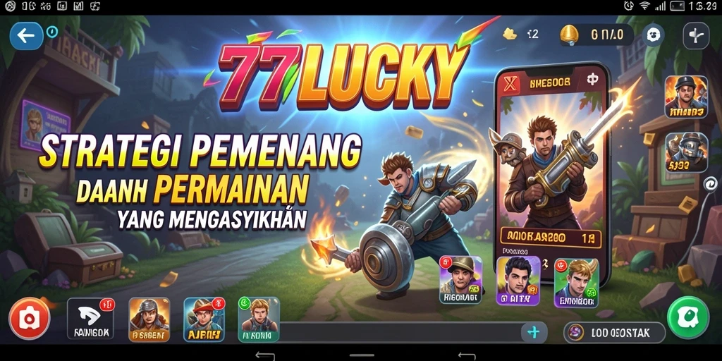 Tampilan gameplay <strong>777LUCKY</strong> yang menarik dan penuh strategi.