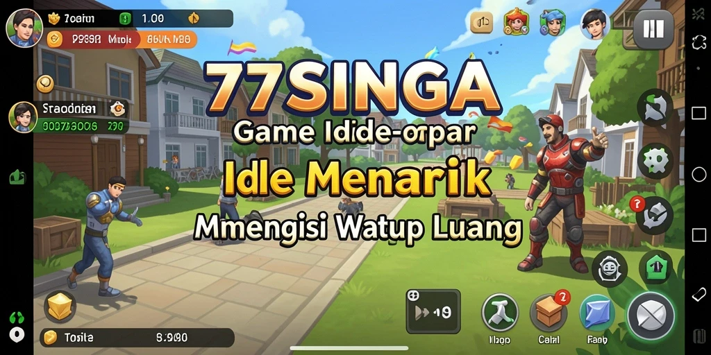 Tampilan gameplay <strong>77SINGA</strong> yang menarik dan penuh warna.