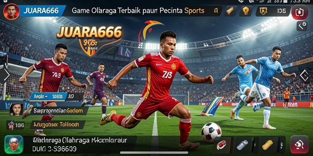 Tampilan gameplay menarik dari JUARA666 yang sangat menegangkan.