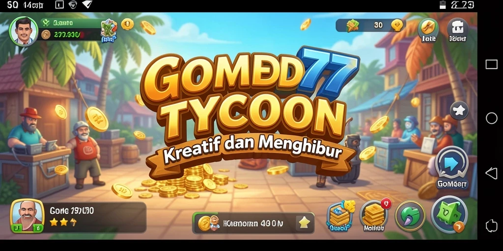 Tampilan gameplay menghibur dan strategis di KOMEDI77.