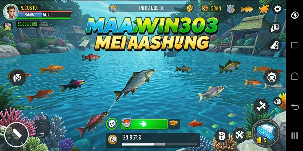Tangkapan besar dalam gameplay fishing MAXWIN303.