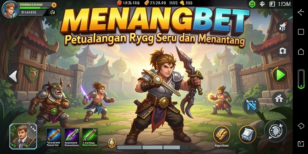 Screenshot MENANGBET menampilkan petualangan RPG yang mendebarkan.