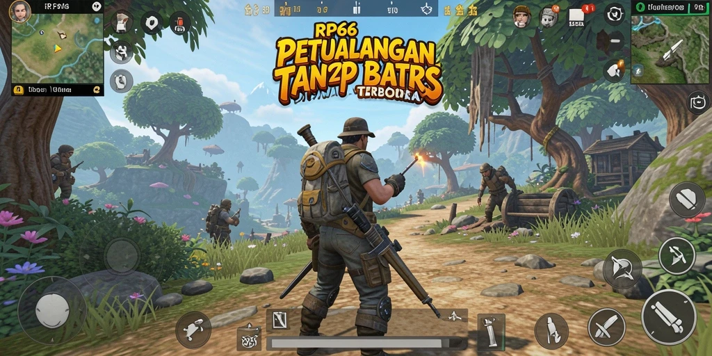 Gameplay menakjubkan dalam dunia terbuka yang luas.