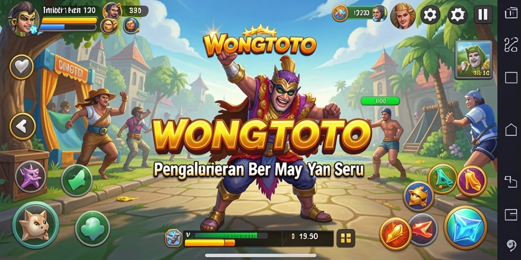 Tampilan gameplay WONGTOTO yang interaktif dan seru.